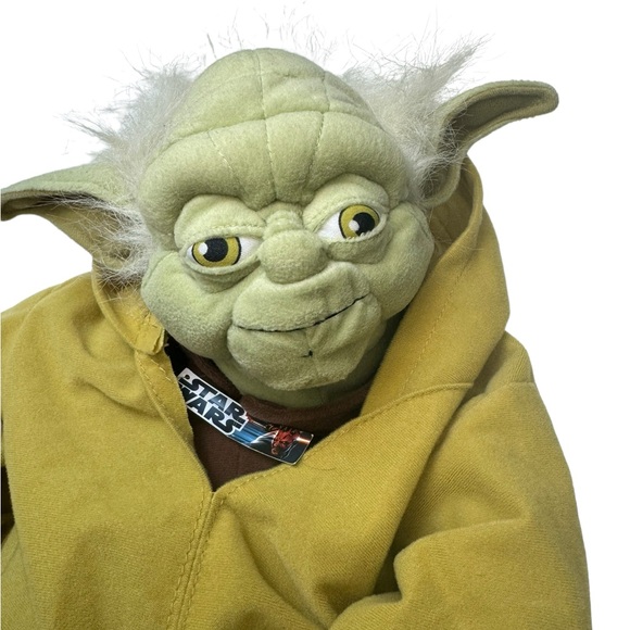 NWT Large Star Wars Master Joda plush backpack - Picture 6 of 10